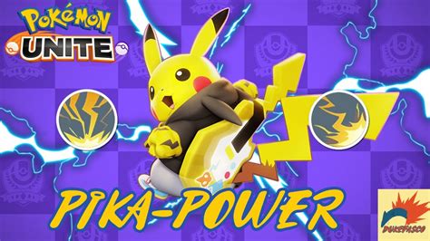 Pika Power Pokemon Unite Pikachu Gameplay Youtube