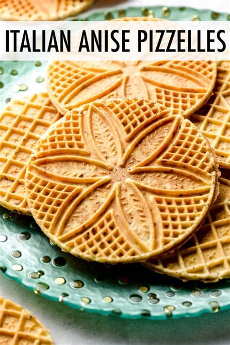 Best Pizzelle Recipe Italian Waffle Cookies Fresh April Flours