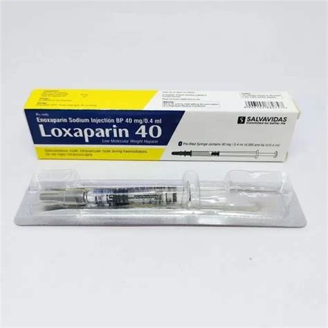 Enoxaparin Injection 40mg At Rs 250piece In Umred Id 2851223988630