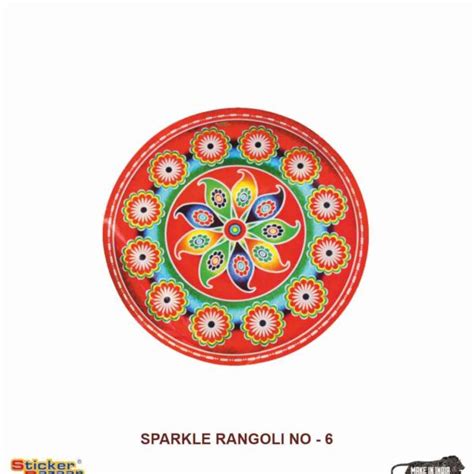 Sparkle Rangoli Archives Sticker Bazaar