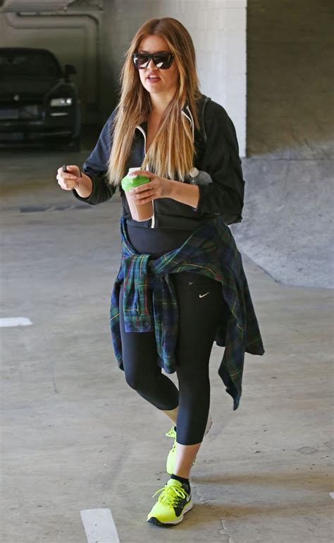 Khloe Kardashian Workout Photos | POPSUGAR Fitness