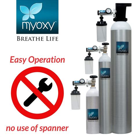 Buy Myoxy Oxygen Cylinder Litere Light Weight Oxygen Cylinder