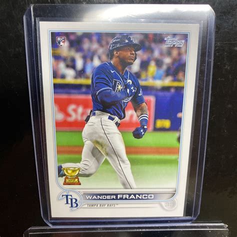 Yahoo Mlb Topps Wander Franco Rc Rays