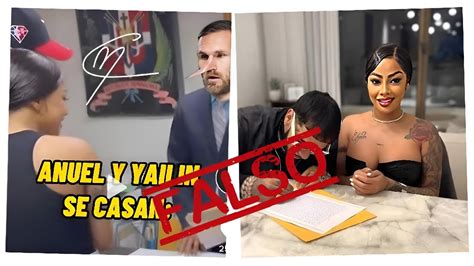 Anuel y Yailín Nunca Se Casaron PRUEBAS CONTUNDENTE YouTube