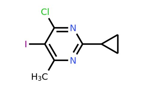 CAS 1517863 66 9 4 Chloro 2 Cyclopropyl 5 Iodo 6 Methylpyrimidine