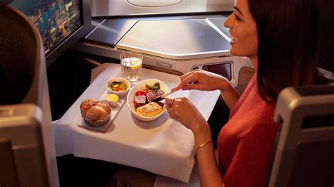 British Airways upgrades Club World business class dining, menus ...