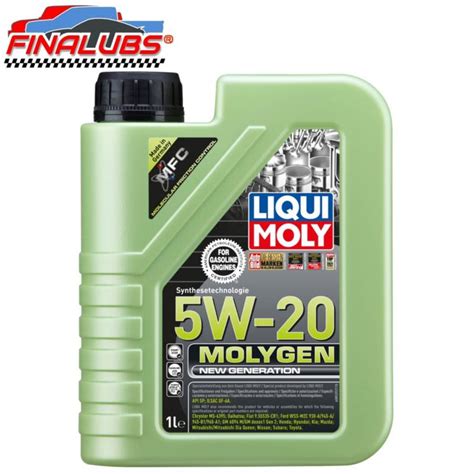 LIQUI MOLY Aceite Liqui Moly Molygen 5W20 100% Sintético 1 Litro ...