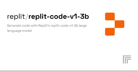 Examples Replit Replit Code V1 3b Replicate