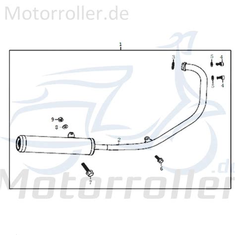 Kreidler Street Dd Auspuff Endtopf Ccm Takt Fig C