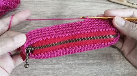 Super Easy Crochet Coins Purse With Zipperstep By Step Youtube