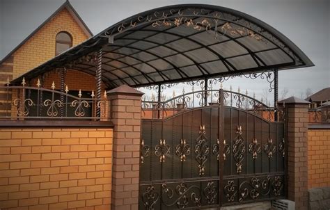 Навес во Дворе Дома: Полное Описание | (250+ Фото Идей)
