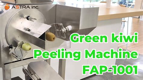 ASTRA Kiwi Peeling Machine Fruit Peeling Machine FAP 1001 YouTube