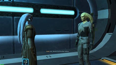 Swtor Jc Second Conversation With Zenith Reorganizing Youtube