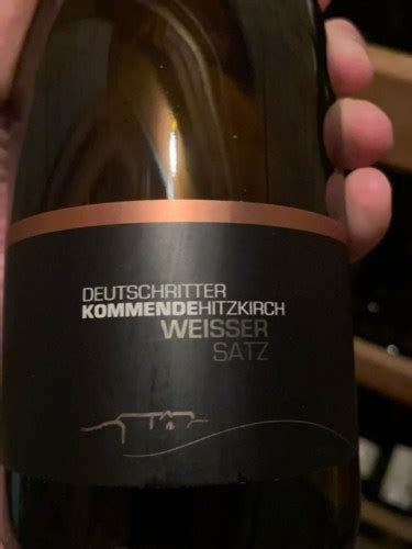 Brunner Weinmanufaktur Kommende Hitzkirch Weisser Satz Vivino Us