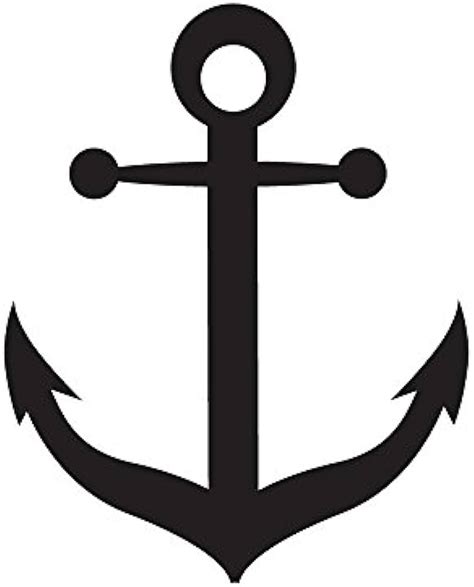 Clipart Of Black And White Crossed Anchors Royalty Free Vector Clip