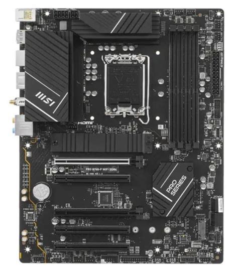 Материнская плата MSI PRO B760-P WIFI DDR4 купить по низкой цене с ...