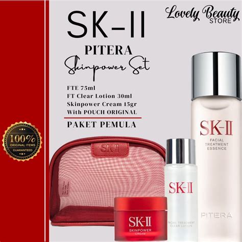 Jual Sk Ii Skii Sk Skinpower Set Pouch Original Sk Ii Antiaging Set