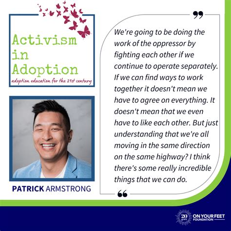 Patrick Armstrong Activism In Adoption Interview