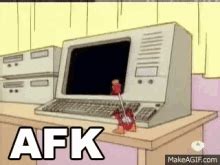 Afk GIF - Afk - Discover & Share GIFs