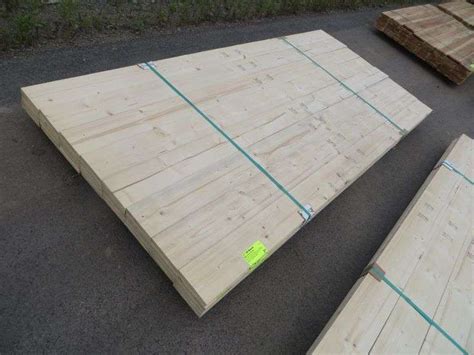 White Pine Dimensional Lumber 1 X 6 X 8 Lambrecht Auction Inc