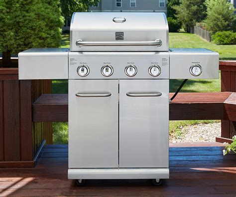 Kenmore 4 Burner Gas Grill With Side Searing Burner