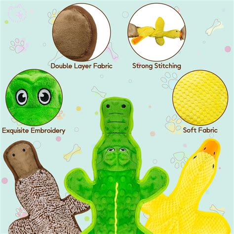 Unleash Fun: Review of No Stuffing Dog Squeak Toys for Happy Pups