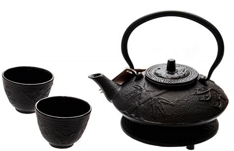 Teapots Coffee Servers Serveware Piece Japanese Cast Iron Pot Tea