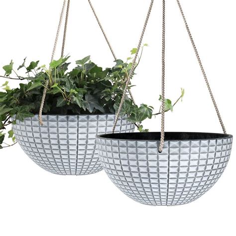 La Jolie Muse Hanging Planter Set For Indoor Outdoor Inch Plant