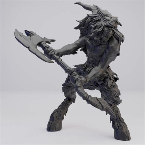 Hot Goblin サティア アンGRY ミニチュア ホットゴブリン 蛮族戦士