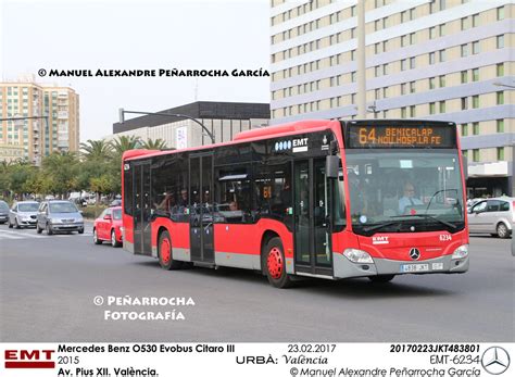 Mercedes Benz O Evobus Citaro Iii Emt Autobuses Valencia