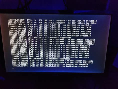 Weird ''no destination'' issue only visible on external display ... 