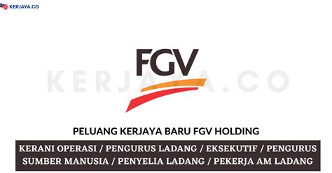 Fgv Holding Kerjaya