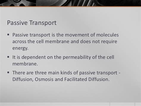 👍 Three examples of passive transport. Active transport: primary ...