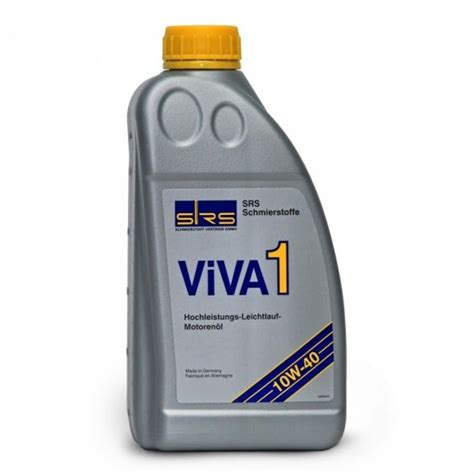 SRS ViVA 1 10W-40 - SRS - Масло моторное - Масло и автохимия