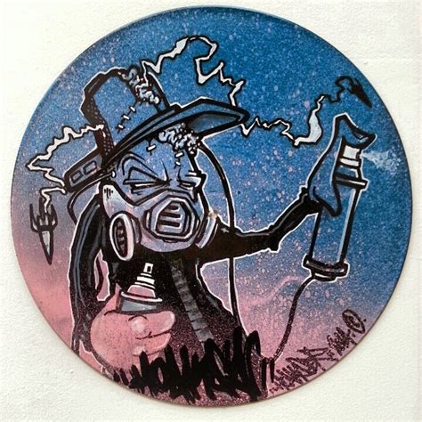 hoakser's blog: 12 INCH VINYL RECORDS - PAINTED..OBVIOUSLY...