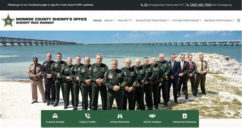 Monroe County Sheriff’s Office rolls out new website | Government ...