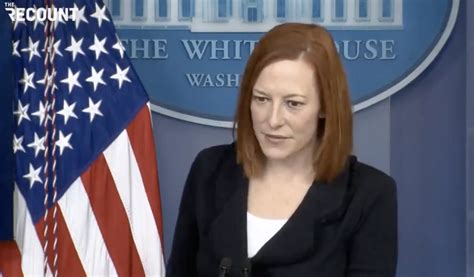 Jen Psaki Blasts Reporter Who Asked About Trump We Do Not Take Advice