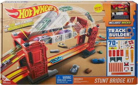 Hot Wheels Track Builder Stuntbrug Set Racebaan PS Toys