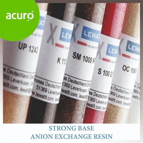 Lanxess Resins Lewatit Asb P Type I Strong Base Anion Exchange