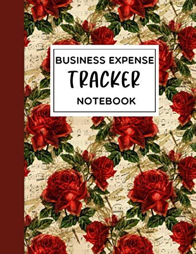 Business Expense Tracker Notebook Monthly And Weekly Budget Planner