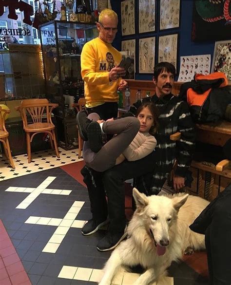 Red Hot Chili Peppers Club Méx on Instagram Hanky Panky tatto studio Flea Anthony and Everly