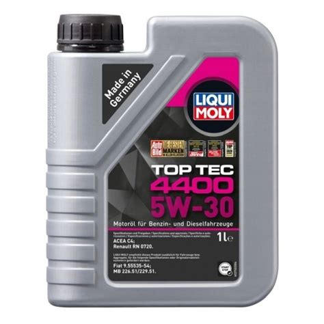 LIQUI MOLY OLEJ LIQUI MOLY 5W30 1L TOP TEC 4400 DPF FAP RENAULT DCI