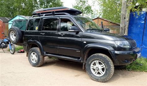 Кофр на крышу — УАЗ Patriot, 2,7 л, 2012 года | аксессуары | DRIVE2