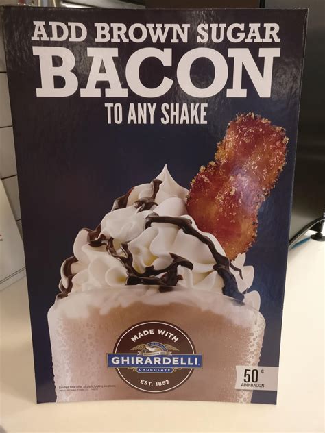 Add Bacon To Your Milkshake R Mildlyinteresting