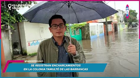 Tabasco Hoy On Twitter Reporteth Se Registran Encharcamientos En