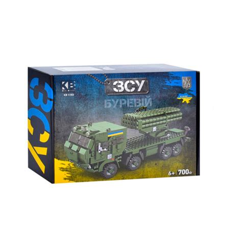 Конструктор Limo toy Військова техніка Буревій 700 деталей (KB 1102 ...