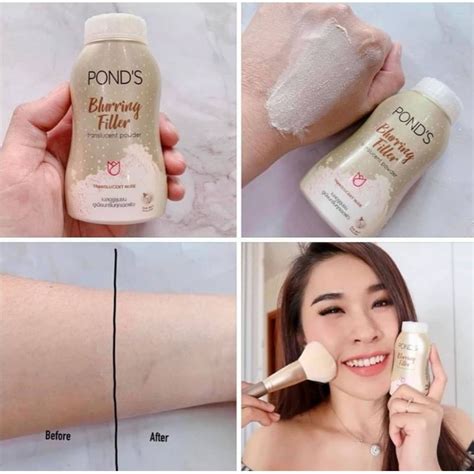 Jual Ponds Blurring Filler Bedak Translucent Powder Shopee Indonesia