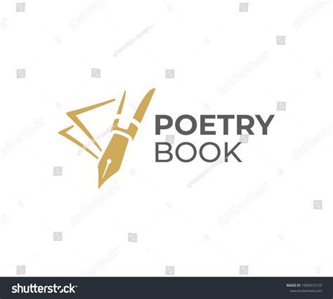 Fountain Pen Writing Logo Design Writer Stock Vector (Royalty Free) 1599415153 | Shutterstock