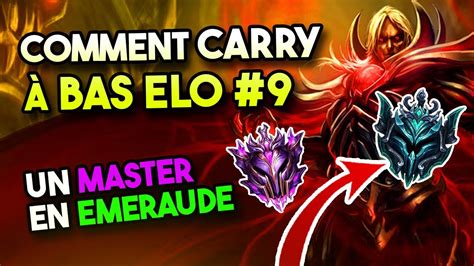 Comment CARRY à BAS ELO 9 DETRUIRE UN LANER QUI POKE Vladimir vs