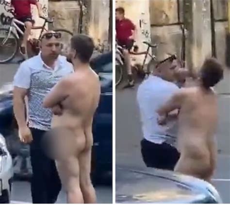 Angry Driver Knocks Down Naked Man Blocking Traffic Video Face Of Malawi